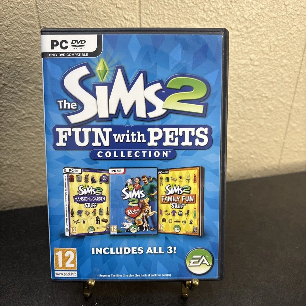 Lot of 7 The Sims 2 PC Game CD ROM Expansion Packs Manuals Complete In Box.